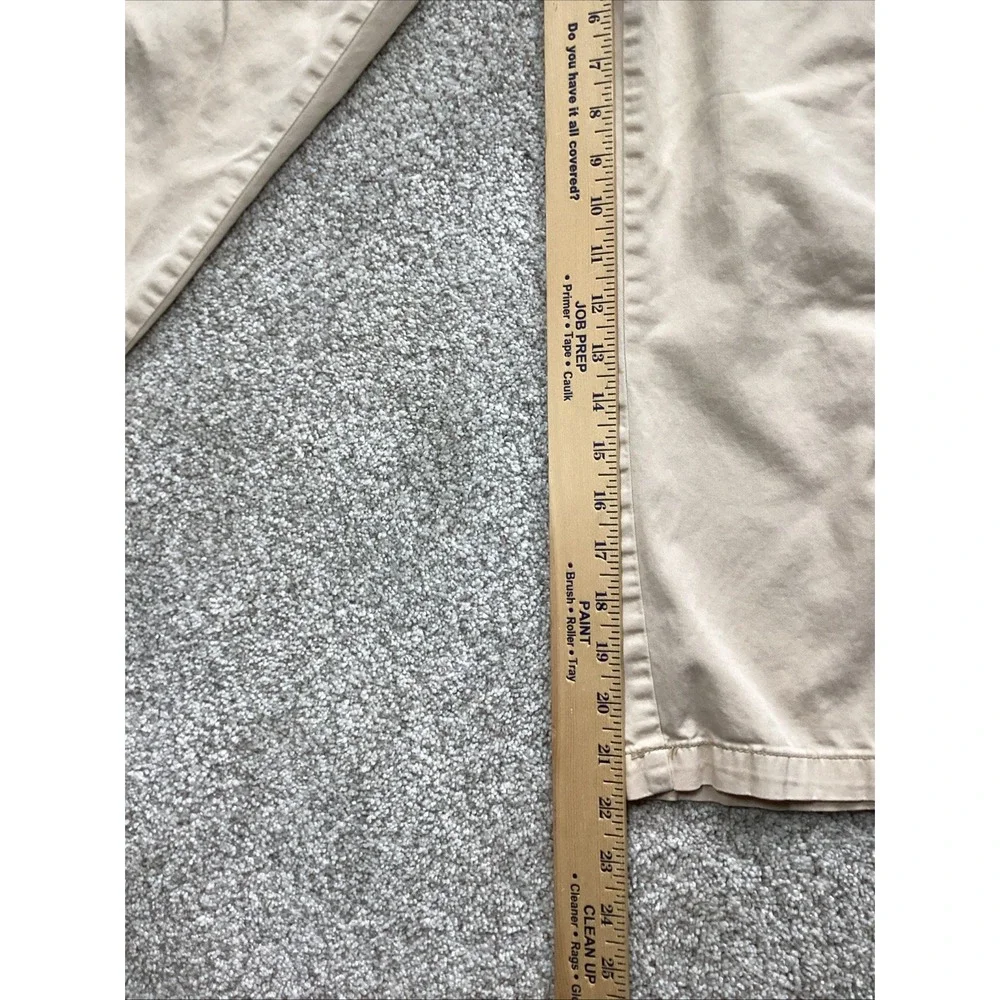 St John's Bay Women Capri Beige Pant Size 12 Petite